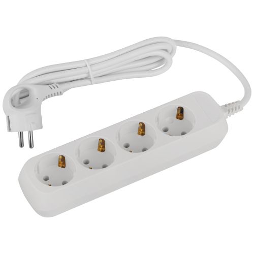 Удлинитель 4х1.5м с заземл. 16А IP20 GREEN LINE UDL-16-415-E ПВС 3х1 Эра Б0065081