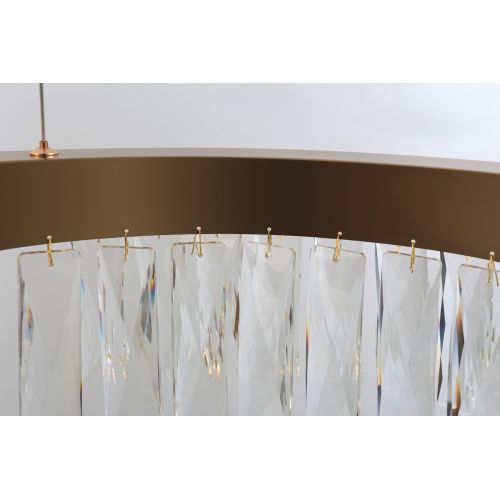 Люстра светодиодная Mary 6129-101 LED 28Вт 3000К хрусталь Rivoli Б0061903