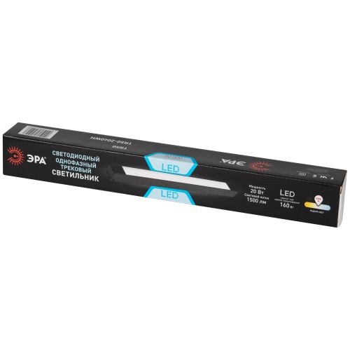 Светильник светодиодный трековый TR50-2040 BK 1ф LED 20Вт 4000К черн. Эра Б0054168