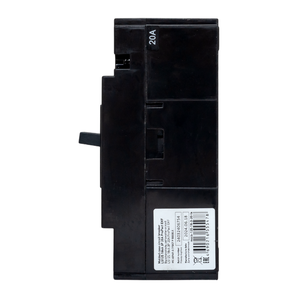 Выключатель автоматический 3п 20А 18кА LS125 ProPact EKF mccb-125-18-3-20-ls