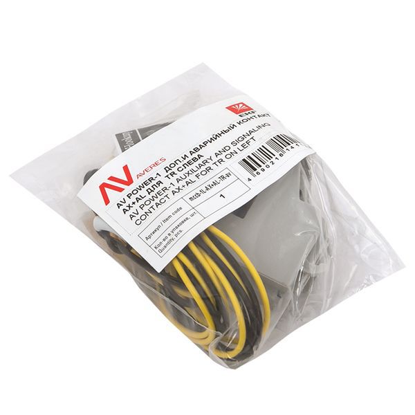 Контакт дополнительный и аварийный AX+AL для TR слева AV POWER-1 AVERES EKF mccb-1L-AX+AL-TR-av