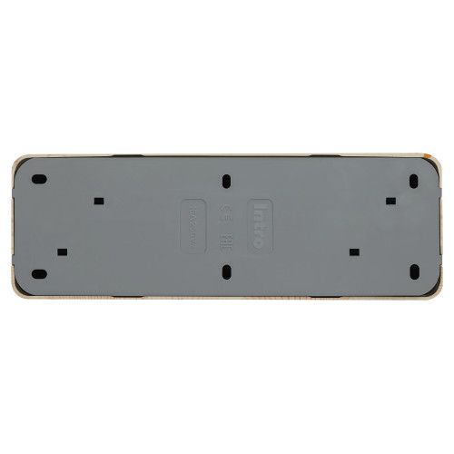 Розетка 4-м ОП Quadro 2-208-11 16А IP20 250В 4х2P+Е сосна Intro Б0053844