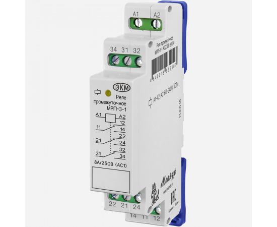 Реле промежуточное МРП-3-1 ACDC230В УХЛ2 (спец.) Меандр A8302-19910840