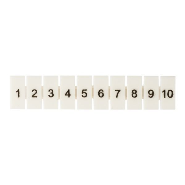 Маркеры для UT/ST/Push-in 6 с нумерацией 1-10 (уп.100шт) EKF zb-st-6-1-10