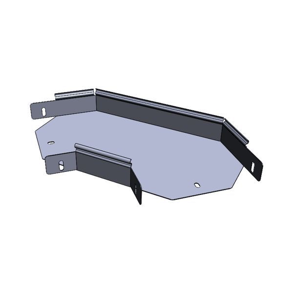 Угол для лотка горизонт. 90град. 80х100 плоский EKF g9080100-FL
