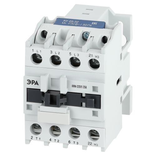 Контактор КМИ-22511 25А 230В/АС3 1НЗ KKM21-025-230-01-E PRO Эра Б0050436