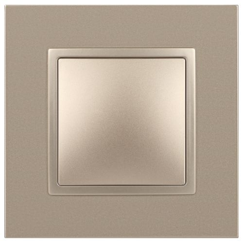 Переключатель перекрестный 1-кл. СП Elegance 14-1108-04 10А IP20 250В 10AX механизм шампань Эра Б0034260