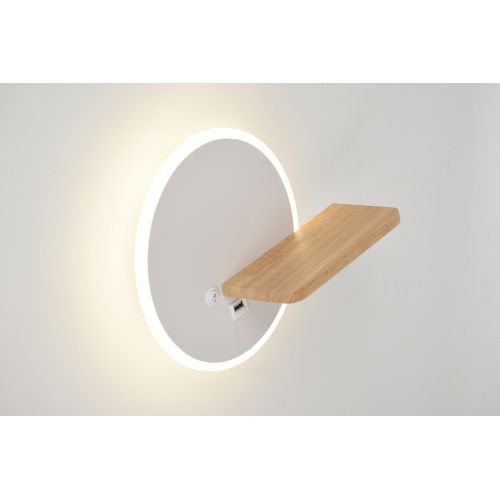 Светильник светодиодный Anastasia 6154-401 LED 22Вт 4000К настен. с выкл. Rivoli Б0066439