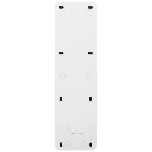Розетка 5-м ОП Quadro 2-210-01 16А IP20 5х2P+E 250В с заземл. бел. Intro Б0053856