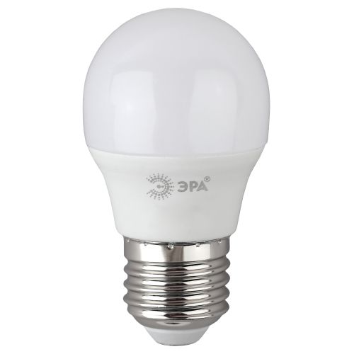 Лампа светодиодная RED LINE LED P45-6W-865-E27 R 6Вт P45 шар 6500К холод. бел. E27 Эра Б0045357