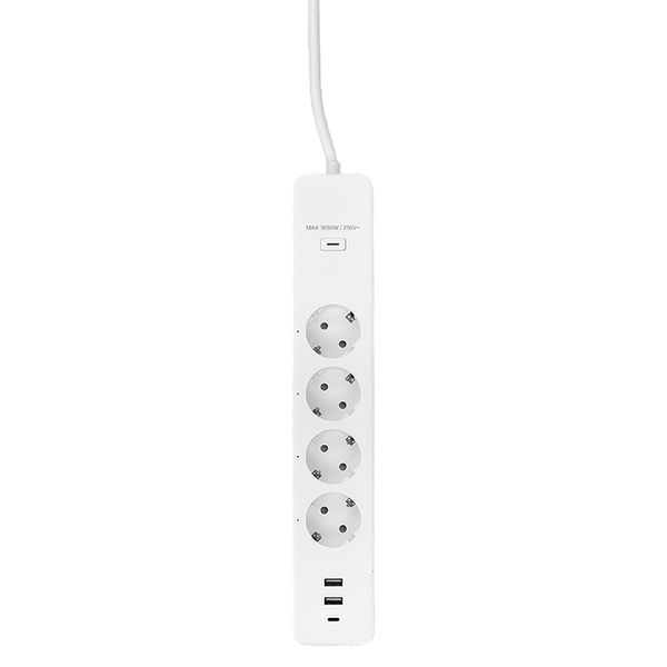 Удлинитель умный 4х1.8м 16А IP20 Connect PRO Wi-Fi 3хUSB с выкл. с управлением по Wi-Fi PRO PROxima EKF RCE-2-WF