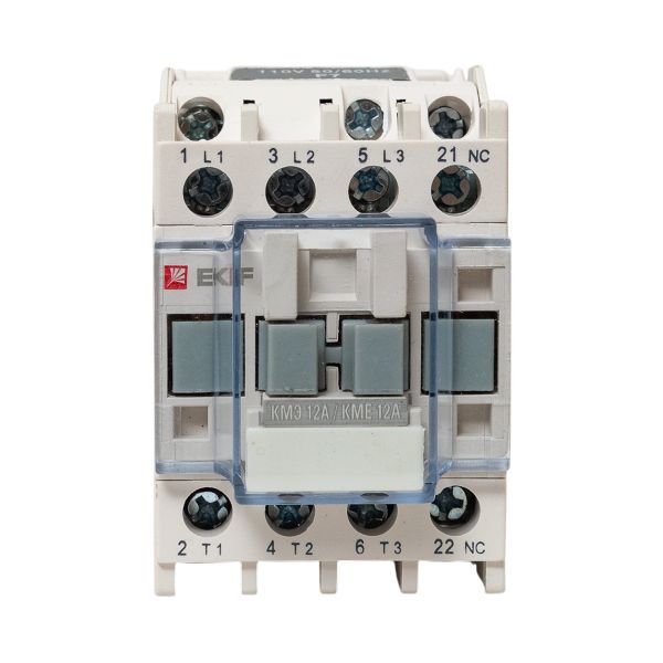 Контактор КМЭ-1 12А кат. 110В AC 1НЗ EKF ctr-s-12-110-nc