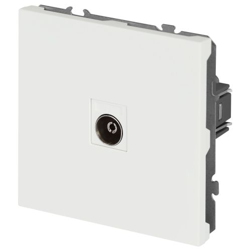 Розетка информационная 1-м СП Galaxy RJ45 16А IP20 250В бел. матов. 15-3107-08 Эра Б0070750
