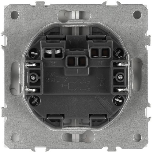 Переключатель 2-кл. СП Galaxy 10А IP20 250В бел. матов. 15-1106-08 Эра Б0070706