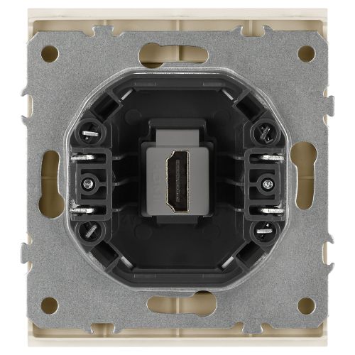 Розетка HDMI СП Arktik 16А IP20 250В шампань 16-3114-04 Эра Б0070507