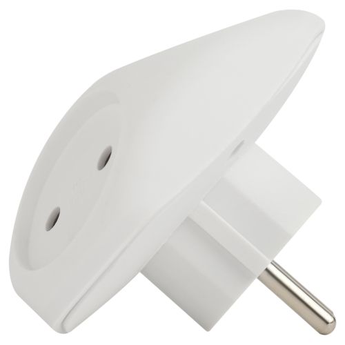 Разветвитель 3-м без заземл. 10А IP20 SPx-3-W бел. Эра Б0053481