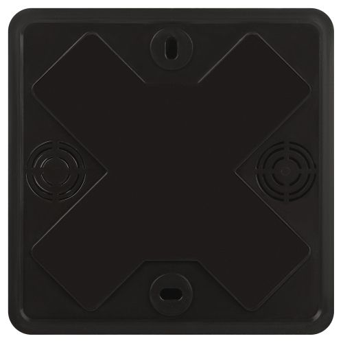 Коробка распаячная 100х100х30мм без клеммы IP40 черн. BS-B-100-100-30 Эра Б0061807