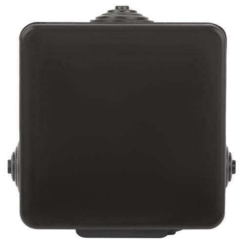 Коробка распаячная ОП 80х80х50мм с гермовводами 7 входов IP54 черн. KOR-80-80-50-7g-B Эра Б0061782