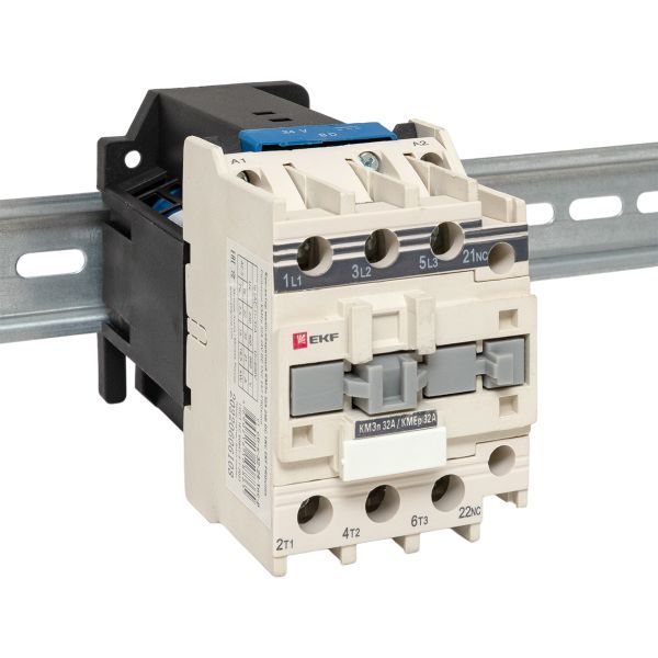 Контактор КМЭп-4 32А кат. 24В DC 1НЗ EKF ctr-s-32-24-1НЗ-p