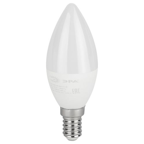 Лампа светодиодная RED LINE LED B35-6W-840-E14 R 6Вт B35 свеча 4000К нейтр. бел. E14 Эра Б0051057