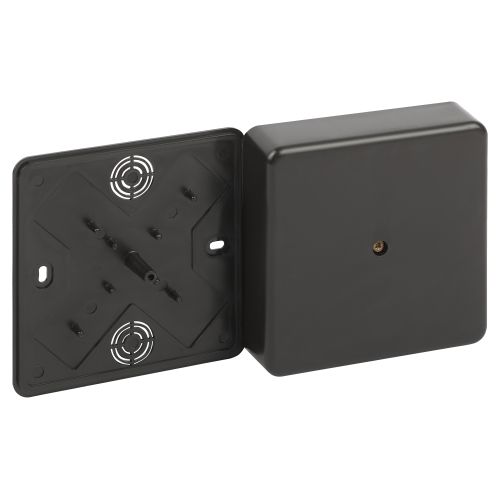 Коробка распаячная 100х100х30мм без клеммы IP40 черн. BS-B-100-100-30 Эра Б0061807