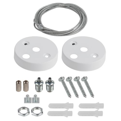 Крепление подвесное для линейных светильников SML-1-A-SUSPENSION-W для моделей SML бел. Проектный Эра Б0061024