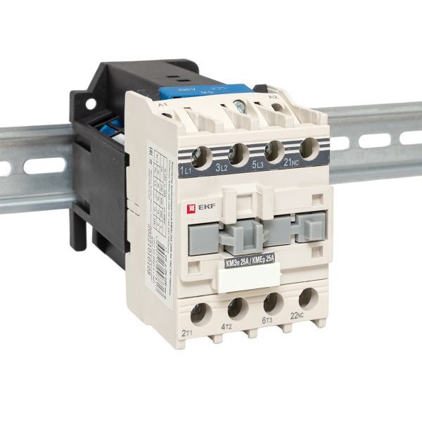 Контактор КМЭп-3 25А кат. 220В DC 1НЗ EKF ctr-s-25-220-nc-p