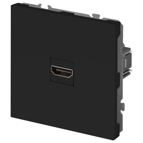 Розетка HDMI СП Galaxy 16А IP20 250В антрацит 15-3114-05 Эра Б0070798
