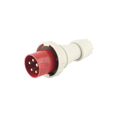 Вилка переносная PPC 035 3PPEN 63А 380В IP67 JazzWay 5072435