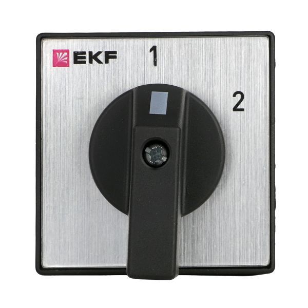 Переключатель кулачковый ПК-1-51 1п 25А "1-2" IP65 EKF pk-1-51-25-65