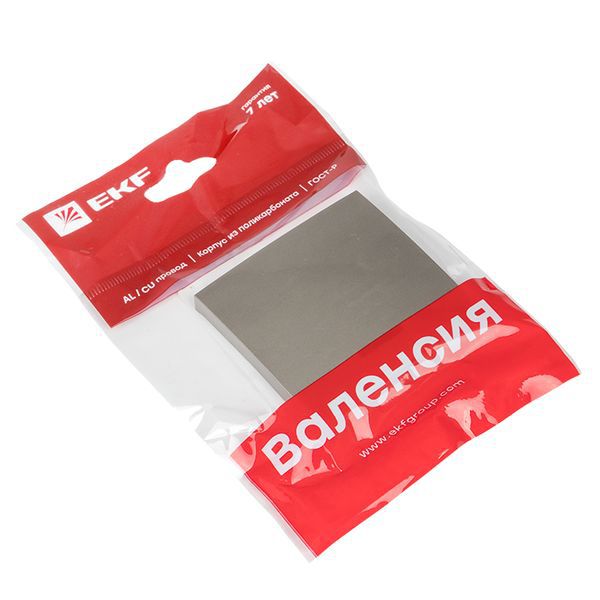 Панель лицевая Валенсия для выключателя 1-кл. с индикатором 10А кашемир PROxima EKF ESV10-L-121-40