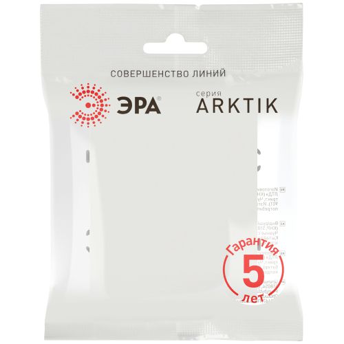 Выключатель 1-кл. СП Arktik 10А IP20 250В бел. матов. 16-1101-08 Эра Б0070321