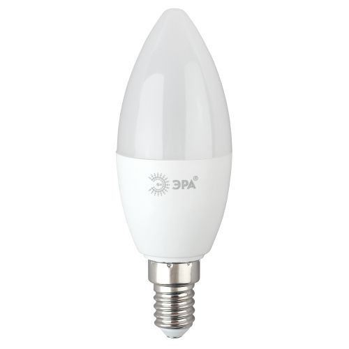 Лампа светодиодная RED LINE LED B35-6W-865-E14 R 6Вт B35 свеча 6500К нейтр. бел. E14 Эра Б0045339