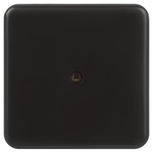 Коробка распаячная 75х75х28мм без клеммы IP40 черн. BS-B-75-75-28 Эра Б0061809