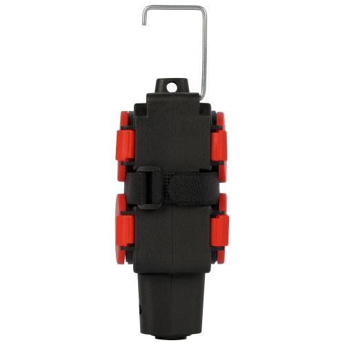 Колодка KB-4e-R-IP44 с заземлением 4 розетки 16А IP44 красн. Эра Б0072715