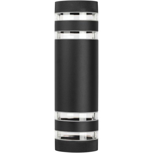 Светильник "Адрия" GBW-102-BL-0300 max 30Вт 2хE27 IP54 230В 300х150х90 уличный настен. вверх/вниз черн. Эра Б0069596