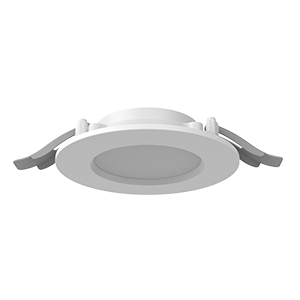 Светильник светодиодный DL-01 Slim 100мм 13Вт 4000К 120x37мм IP65/40 круглый встраив. с опаловым рассеив. RAL9003 бел. муар VARTON V1-RF-00011-10000-6501340