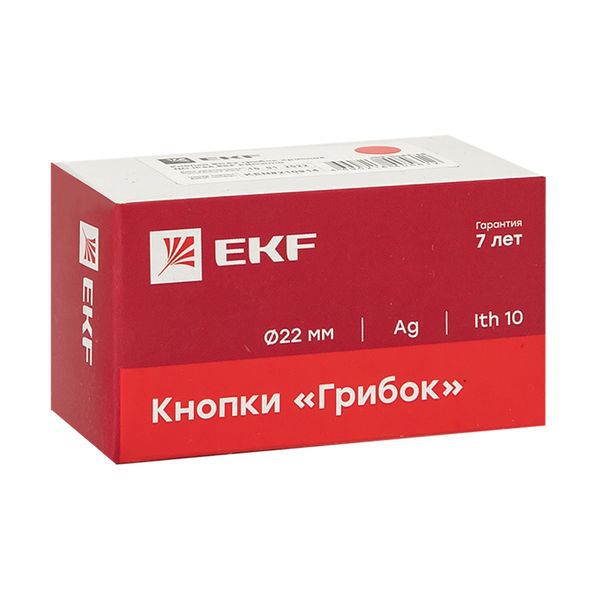 Кнопка "Грибок" BC42 NC IP65 красн. PROxima EKF xb2-bc42-65