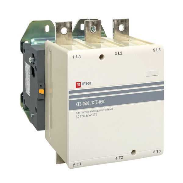Контактор КТЭ-2 500А кат. 400В AC 1НО EKF ctr-b-500-380