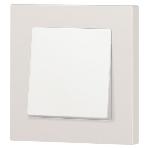Кнопка Accent 6-109-06 10А-250В IP20 СУ перламутр. Intro Б0063615
