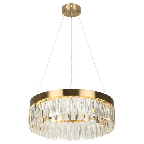 Люстра светодиодная Mary 6129-101 LED 28Вт 3000К хрусталь Rivoli Б0061903