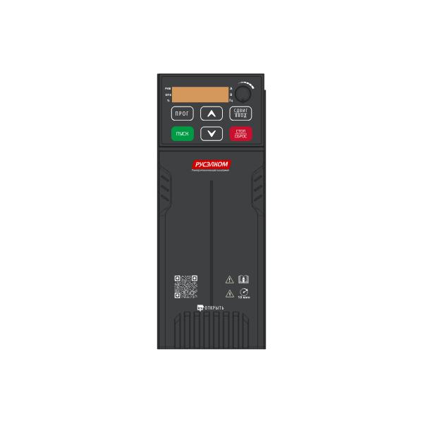 Преобразователь частоты REK10-2S-1.5B 1.5кВт 220В 7.5А Русэлком 5-0103