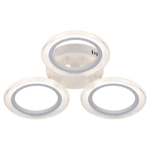 Светильник светодиодный Ring CLL-1-39 WH 39Вт 4000К 450х450х80 бел. Эра Б0069742