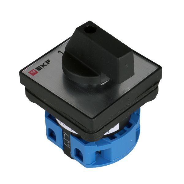 Переключатель кулачковый ПК-1-51 1п 25А "1-2" IP65 EKF pk-1-51-25-65