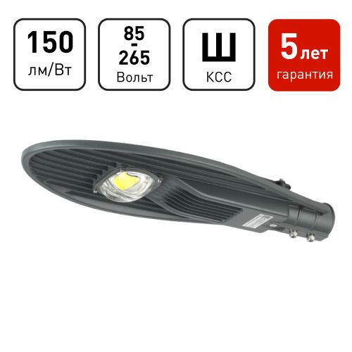 Светильник светодиодный SPP-5-60-5K-W 60Вт 5000К IP65 9000лм ДКУ консольный Проектный Эра Б0029441