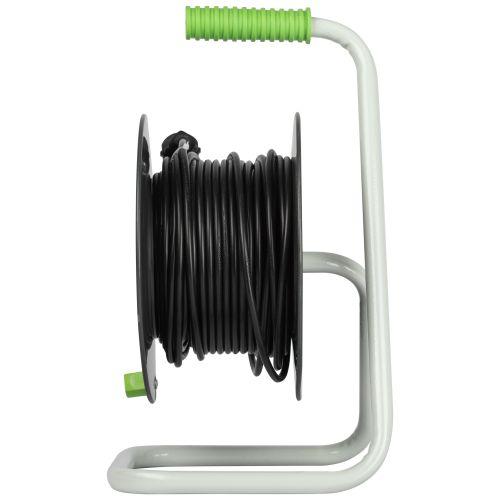 Удлинитель на пластик. катушке 4х30м без заземл. 10А IP20 GREEN LINE KAT-2x1-30m ПВС 2х1 Эра Б0065105