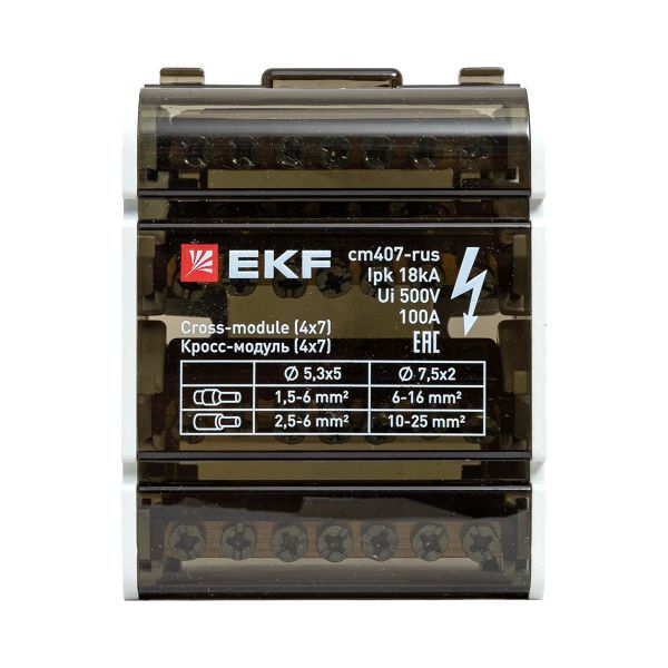 Кросс-модуль 4х7 100А EKF cm407-rus