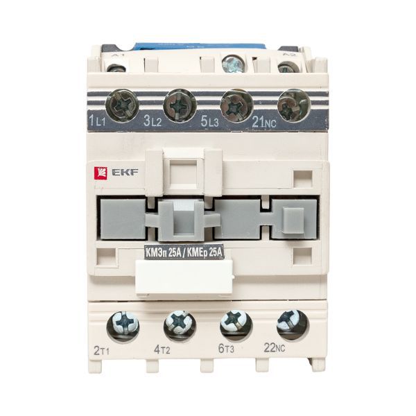 Контактор КМЭп-3 25А кат. 220В DC 1НЗ EKF ctr-s-25-220-nc-p