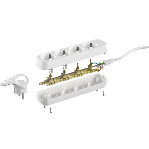 Удлинитель 4х5м с заземл. ПВС 3х0.75 UDL-10-450-E Greenline Эра Б0065060