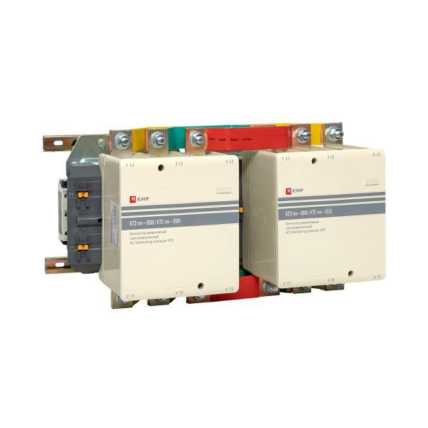 Контактор реверсивный КТЭ-2 500А кат. 230В AC 2НО EKF ctr-b-r-500